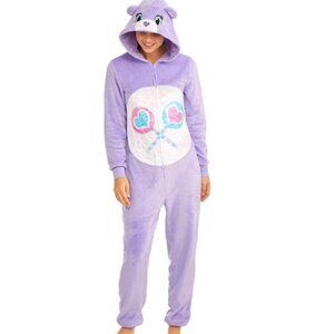 Care Bears Lavender Hooded Pajama Onesie